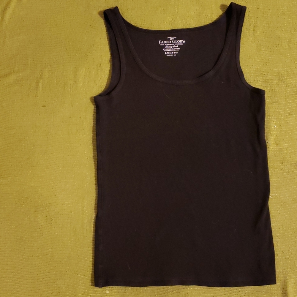 Black tank. Lil girl. Large 10/12